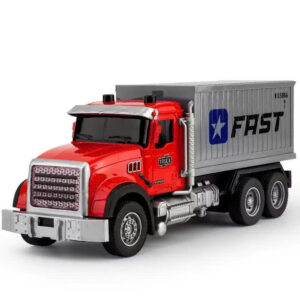 Xe container đèn nhạc phun khói