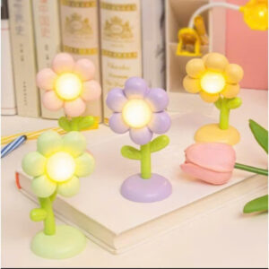 Đèn ngủ decor hình bông hoa
