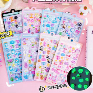 Sticker 3D dạ quang