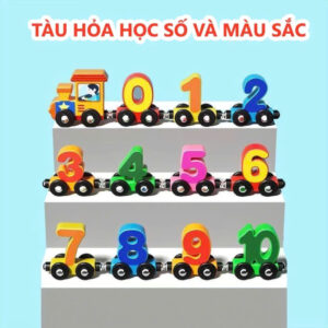 Tàu kéo số nam châm (size nhỏ)