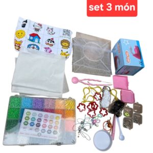 Set đồ chơi xếp hạt ủi