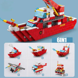 Lego lắp ráp 1000pcs 6in1