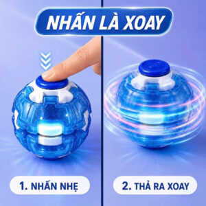 Bóng xoay sáng đèn