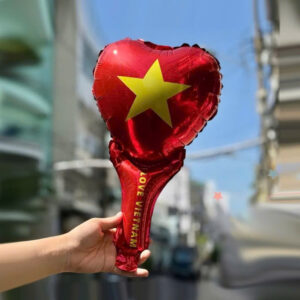 Bong bóng hình trái tim việt nam